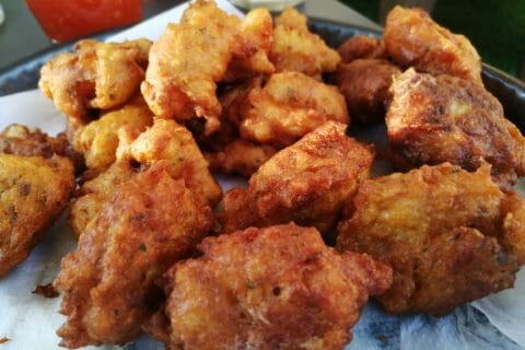 Cliquez pour zoomer ! Accras de crevettes au Thermomix