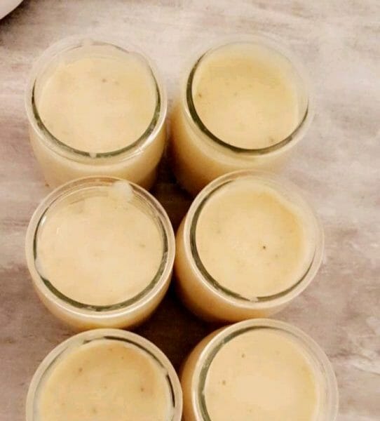 Cliquez pour zoomer ! Crème dessert à la banane Thermomix par ninaemma13