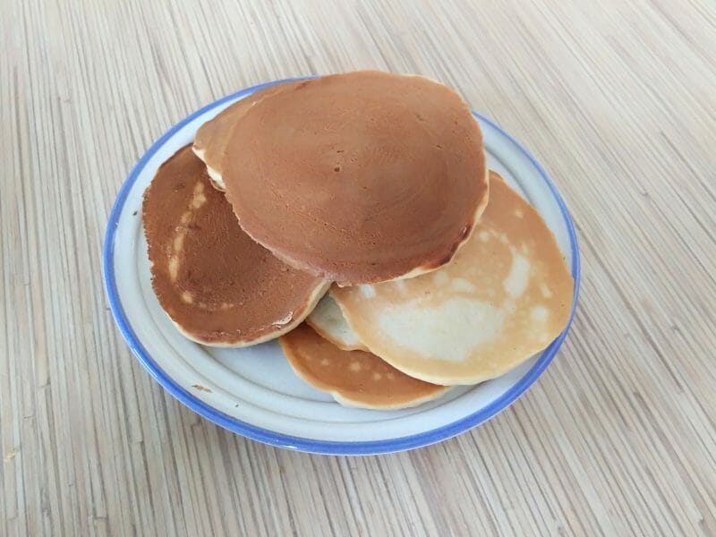 Cliquez pour zoomer ! Pancakes à la banane Thermomix par Teshana