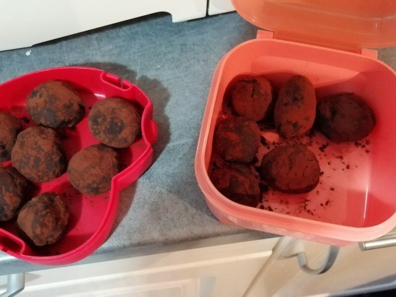 Cliquez pour zoomer ! Truffes au chocolat Thermomix par fab1979