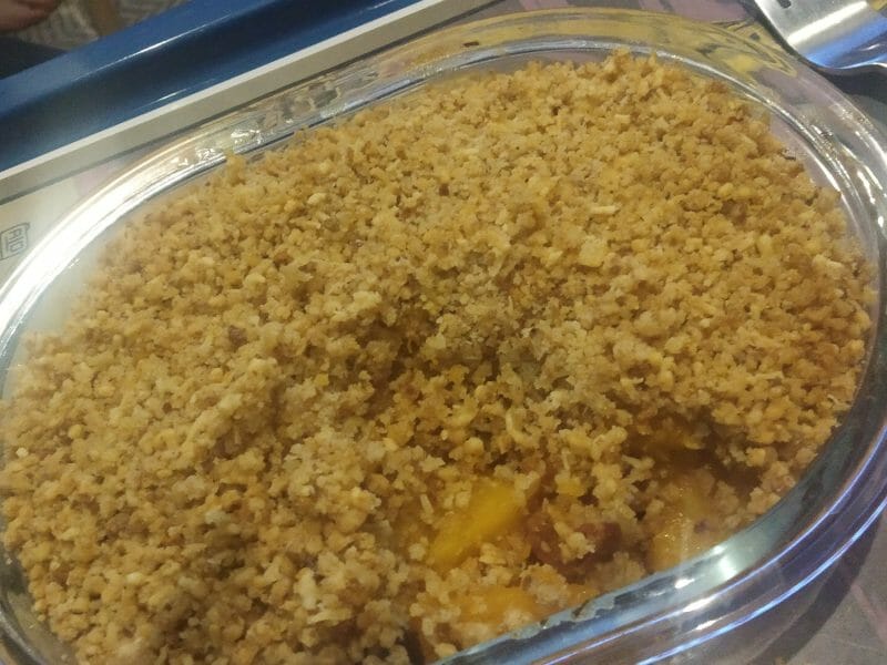 Cliquez pour zoomer ! Crumble de butternut au chorizo Thermomix par Sophie29290