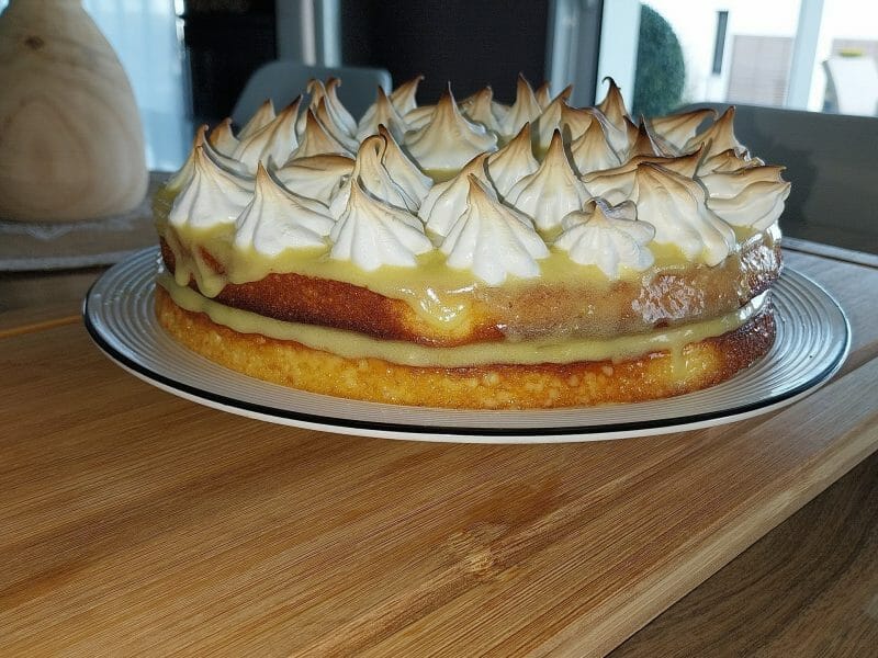 Cliquez pour zoomer ! Gâteau au citron meringué Thermomix par Asfoyette