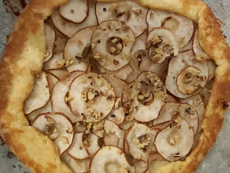 Cliquez pour zoomer ! Tarte rustique poire pécan Thermomix par mimi1914