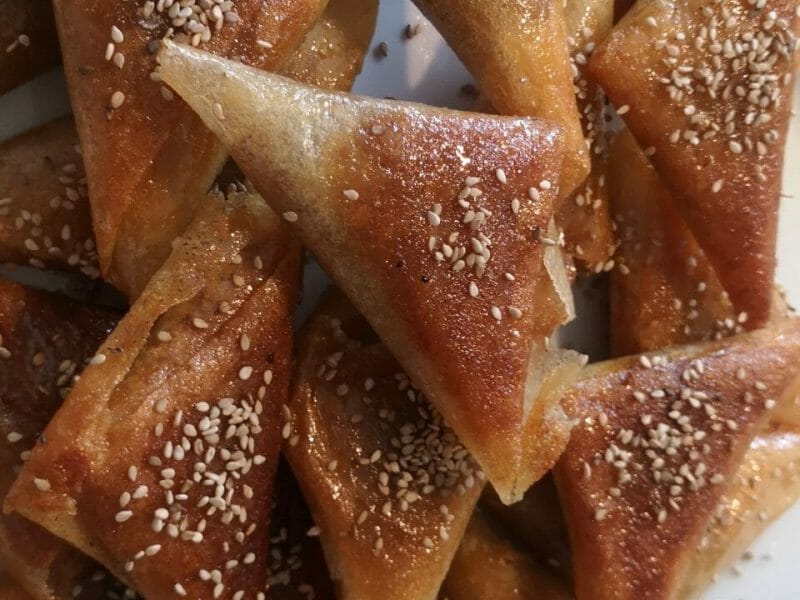Cliquez pour zoomer ! Briouates aux amandes Thermomix par l@etitia13
