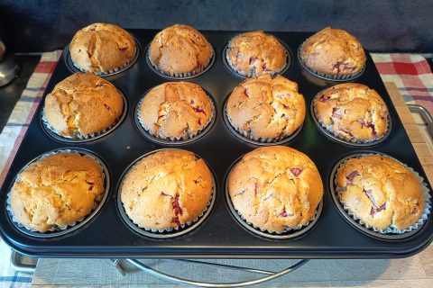 Cliquez pour zoomer ! Muffins aux fraises Thermomix par SpatioM