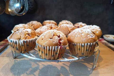 Cliquez pour zoomer ! Muffins aux fraises Thermomix par SpatioM