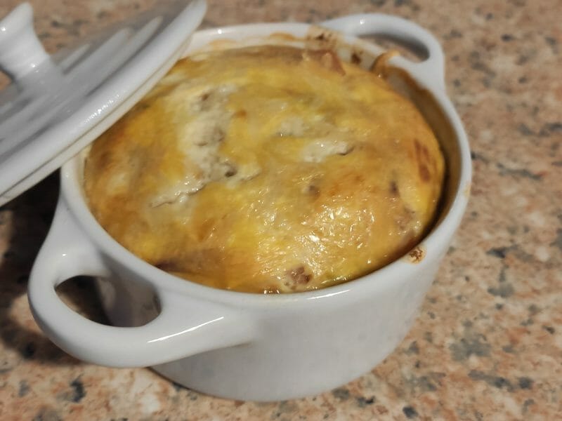 Cliquez pour zoomer ! Clafoutis de thon Thermomix par AudreyGC