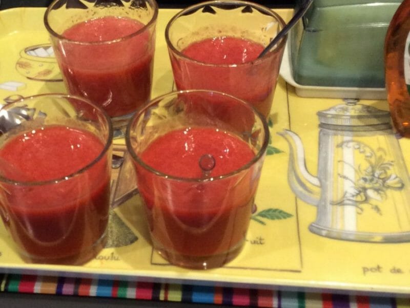 Cliquez pour zoomer ! Jus de fraises Thermomix par faurelie
