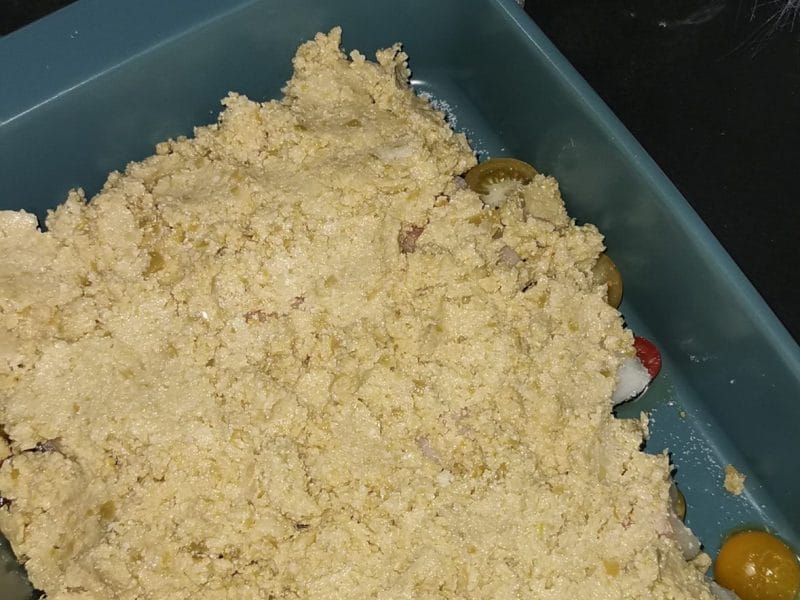 Cliquez pour zoomer ! Cabillaud en croûte d’olives vertes Thermomix par Laeti👩🍳