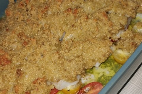 Cliquez pour zoomer ! Cabillaud en croûte d’olives vertes Thermomix par Laeti👩🍳