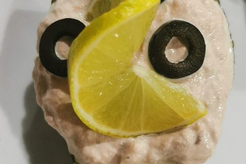 Cliquez pour zoomer ! Avocats aux rillettes de thon au basilic Thermomix par Laeti👩🍳