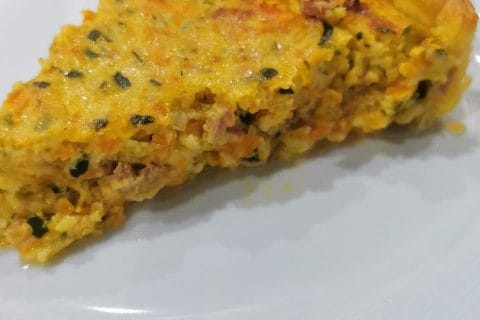 Cliquez pour zoomer ! Tarte courgettes et carottes Thermomix par Laeti👩🍳