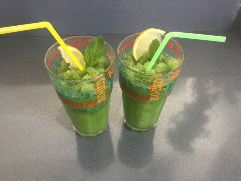 Cliquez pour zoomer ! Granité mojito Thermomix par juliine