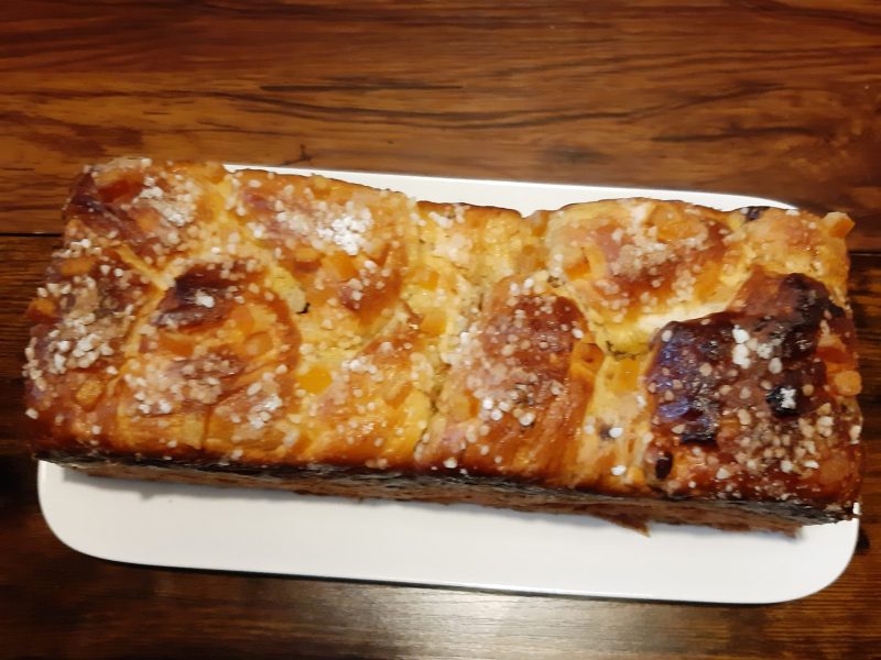 Cliquez pour zoomer ! Brioche mascarpone et fruits confits Thermomix par kaline56