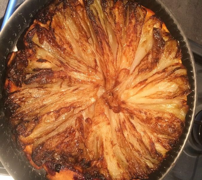 Cliquez pour zoomer ! Tatin d’endives et chavignol Thermomix par isa711984