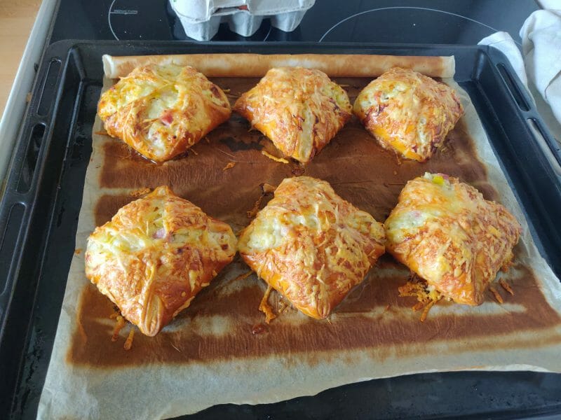 Cliquez pour zoomer ! Paniers feuilletés épinards et jambon Thermomix par SparrowRaccoon