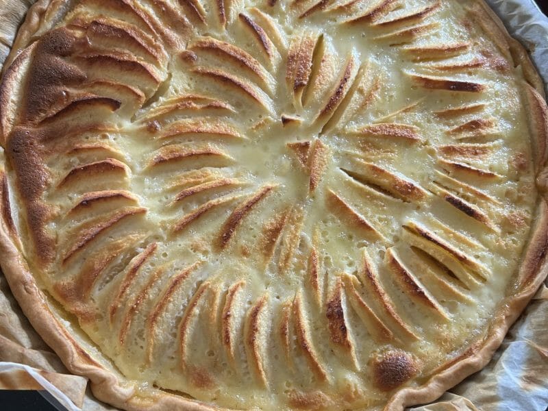 Cliquez pour zoomer ! Tarte normande aux pommes Thermomix par ChristelleEmma