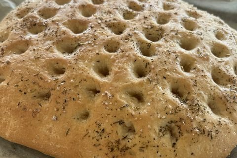 Cliquez pour zoomer ! Focaccia Thermomix par ChristelleEmma