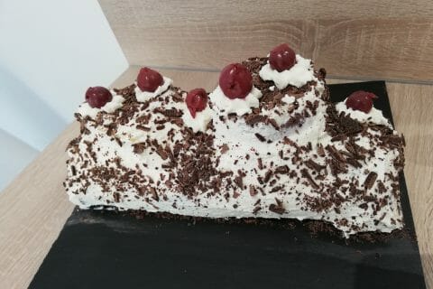 Cliquez pour zoomer ! Bûche forêt noire au Thermomix