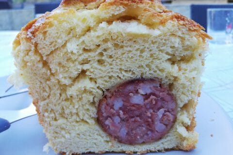 Cliquez pour zoomer ! Saucisson brioché au Thermomix