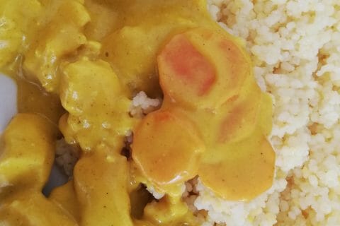 Cliquez pour zoomer ! Poulet coco aux 3 épices au Thermomix