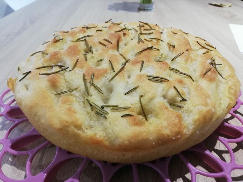 Cliquez pour zoomer ! Focaccia Thermomix par Alessia Giulia