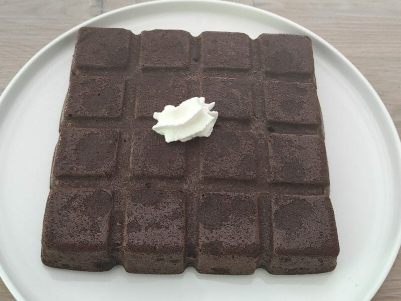 Cliquez pour zoomer ! Gâteau au chocolat et courgettes Thermomix par Themis