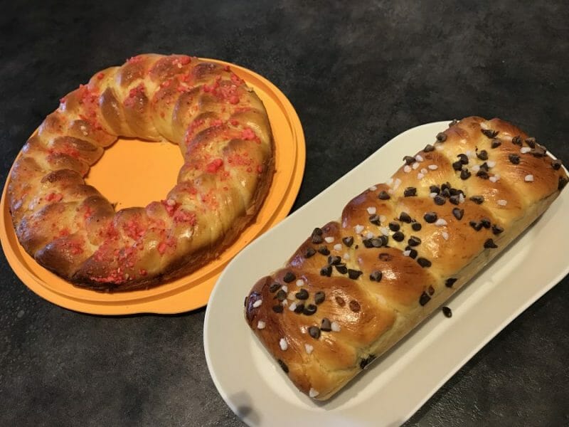 Cliquez pour zoomer ! Brioche tressée à la mie filante Thermomix par Karlouchette
