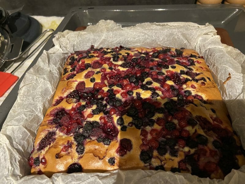 Cliquez pour zoomer ! Bublanina aux fruits rouges Thermomix par Karlouchette