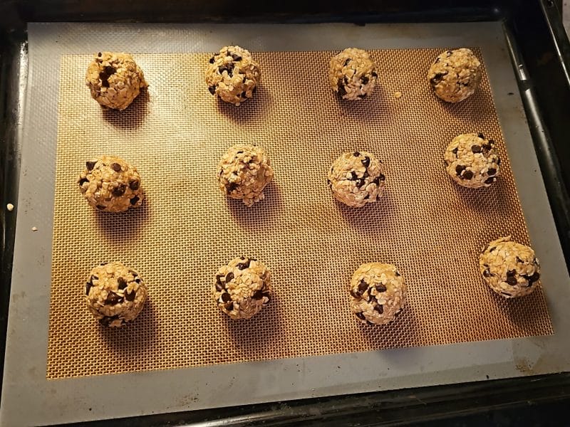 Cliquez pour zoomer ! Biscuits avoine, banane et chocolat Thermomix par Dsik33