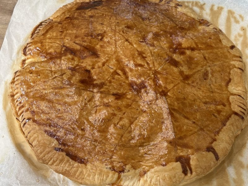 Cliquez pour zoomer ! Galette des rois à la frangipane Thermomix par kaly89200