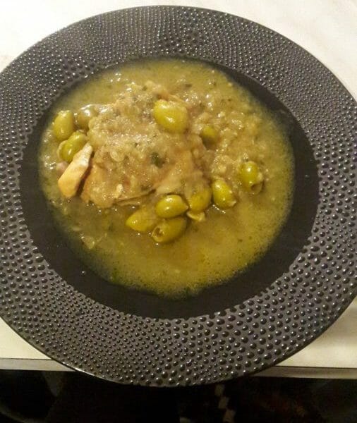 Cliquez pour zoomer ! Tajine de poulet aux olives Thermomix par Cassyna