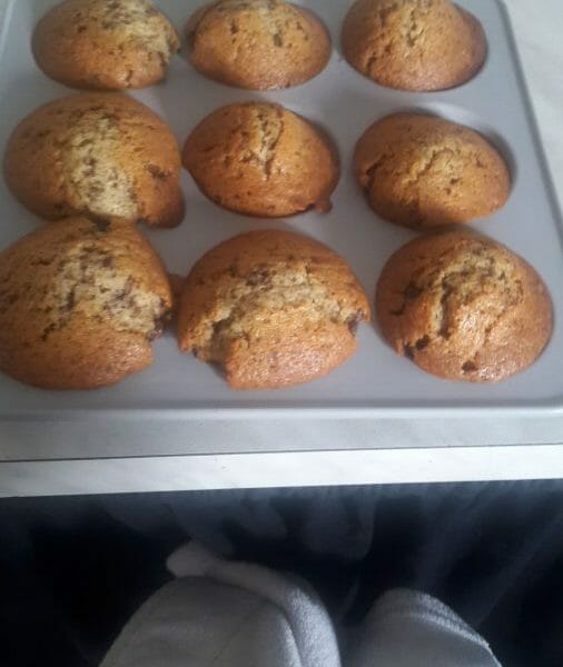 Cliquez pour zoomer ! Muffins aux pépites de chocolat Thermomix par Cassyna