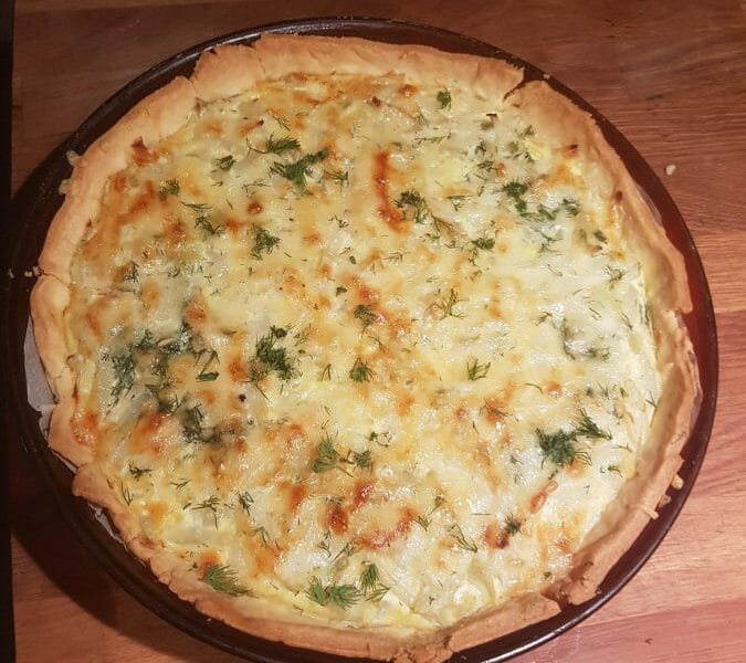 Cliquez pour zoomer ! Tarte au fenouil et saumon Thermomix par Bab07