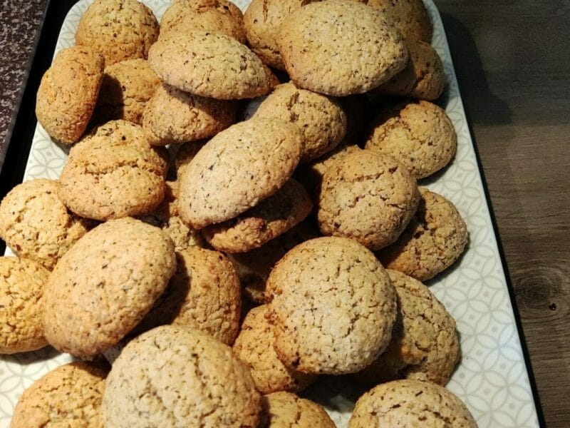Cliquez pour zoomer ! Biscuits aux flocons d’avoine et amandes Thermomix par Sandra57565