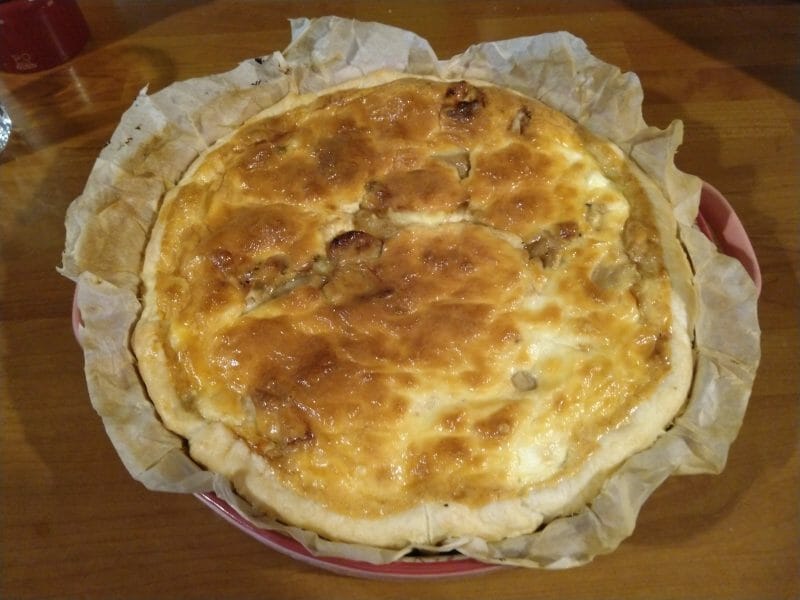 Cliquez pour zoomer ! Tarte à l’ail Thermomix par Fishman