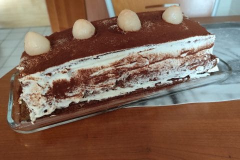 Cliquez pour zoomer ! Bûche forêt noire Thermomix par Anicook
