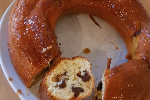 Cliquez pour zoomer ! Plum cake aux pépites de chocolat Thermomix par Anicook