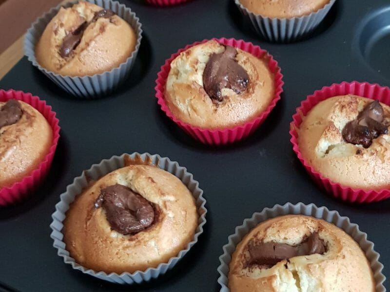 Cliquez pour zoomer ! Financiers au Nutella Thermomix par Anicook