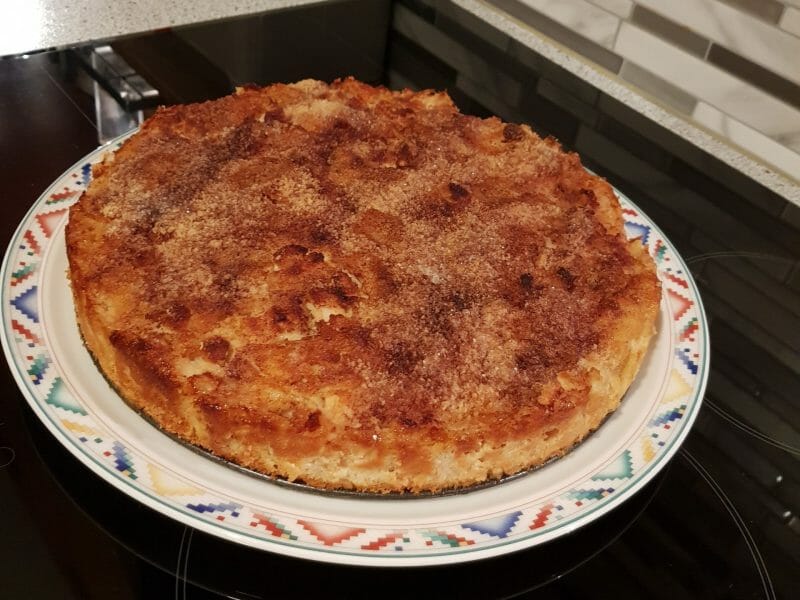 Cliquez pour zoomer ! Tarte aux pommes façon crumble Thermomix par Anicook