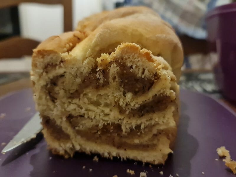Cliquez pour zoomer ! Brioche tressée aux noisettes Thermomix par etoile555