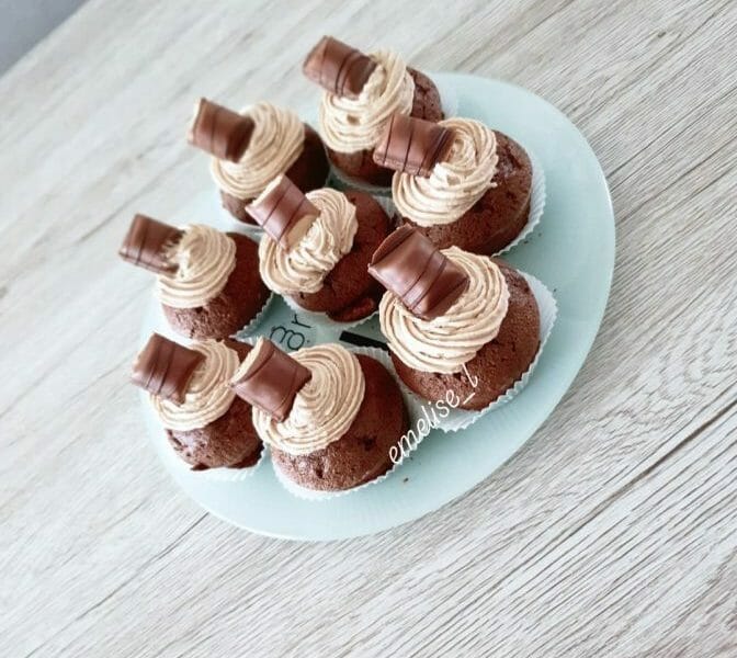 Cliquez pour zoomer ! Cupcakes Kinder Thermomix par Emelise