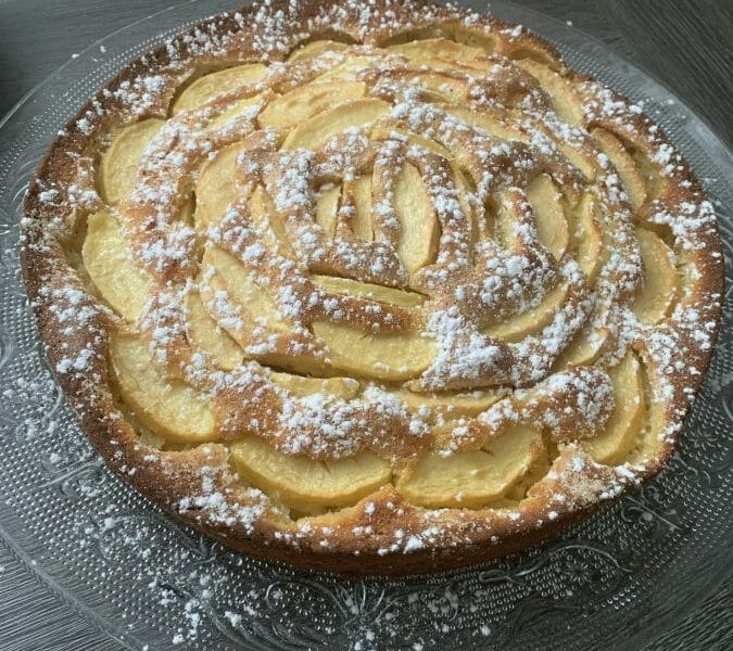 Cliquez pour zoomer ! Gâteau aux pommes et mascarpone Thermomix par lutin