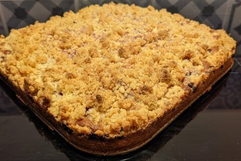 Cliquez pour zoomer ! Crumb cake framboises Thermomix par amande_etcetera