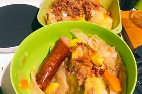Cliquez pour zoomer ! Potée au chou au Thermomix