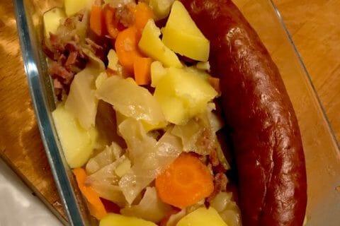 Cliquez pour zoomer ! Potée au chou au Thermomix