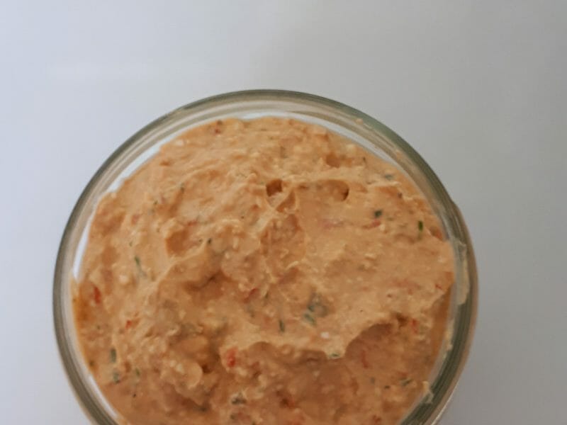 Cliquez pour zoomer ! Crème de poivrons à la feta Thermomix par isaboss17