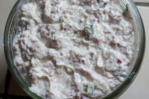 Cliquez pour zoomer ! Rillettes de radis roses au cheese cream au Thermomix