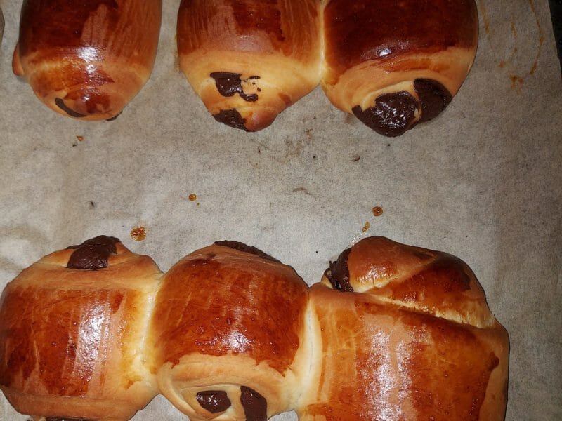 Cliquez pour zoomer ! Pains au chocolat briochés Thermomix par isaboss17