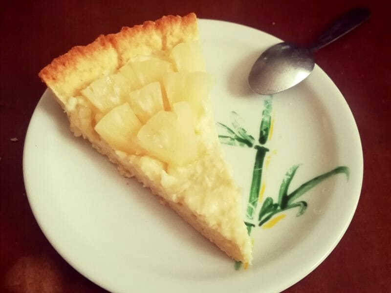 Cliquez pour zoomer ! Tarte piña colada Thermomix par Pastyne